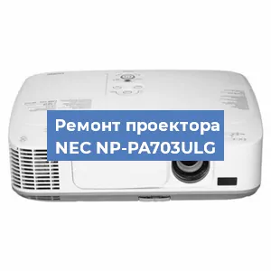 Ремонт проектора NEC NP-PA703ULG в Нижнем Новгороде